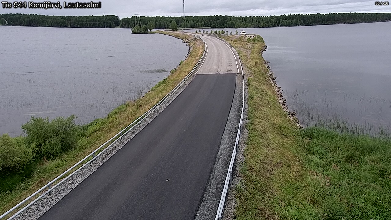 Kelikamerat Kuva Tie 944 Kemijärvi, Lautasalmi, Kemijärvi, Lappi