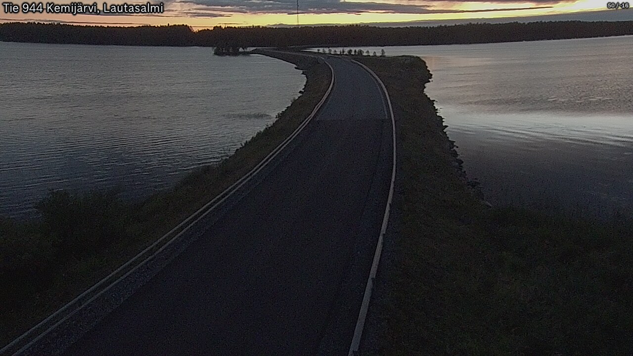 Kelikamerat Kuva Tie 944 Kemijärvi, Lautasalmi, Kemijärvi, Lappi