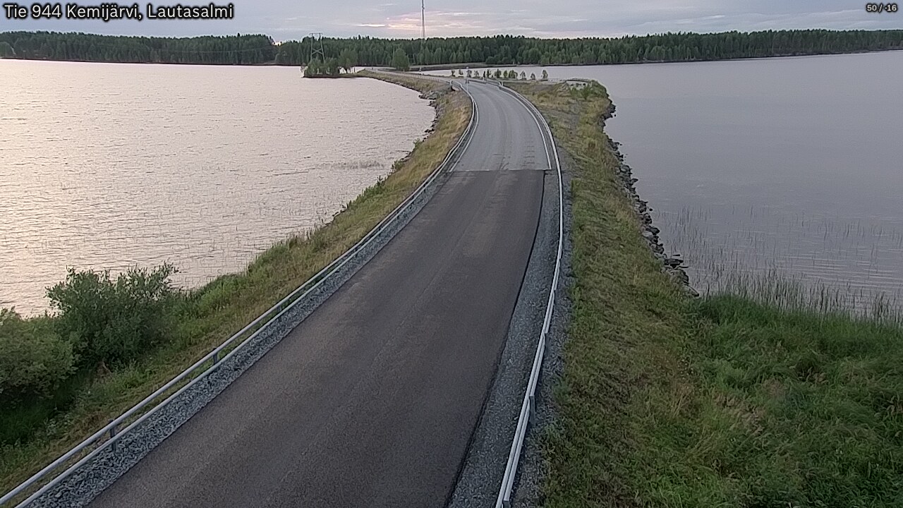 Kelikamerat Kuva Tie 944 Kemijärvi, Lautasalmi, Kemijärvi, Lappi