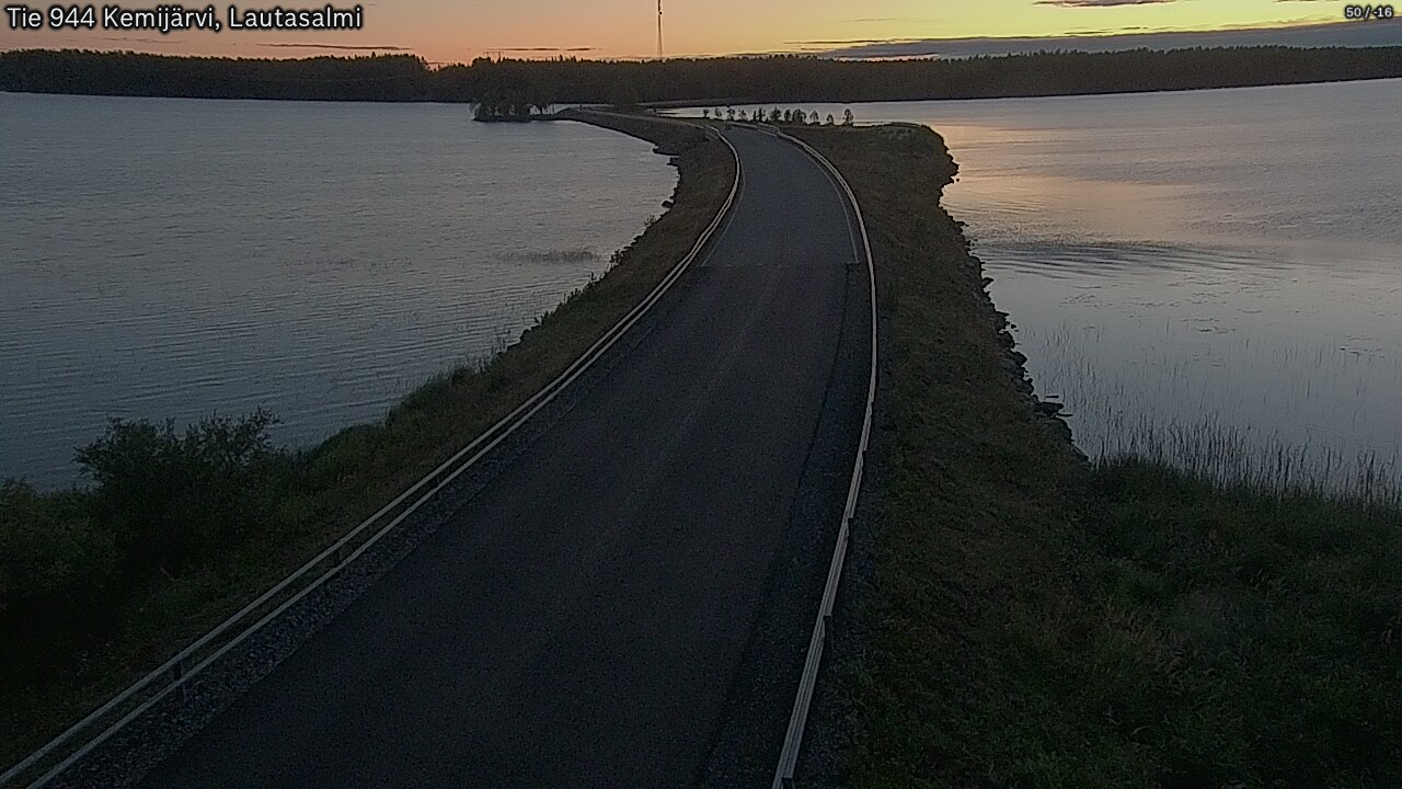 Kelikamerat Kuva Tie 944 Kemijärvi, Lautasalmi, Kemijärvi, Lappi