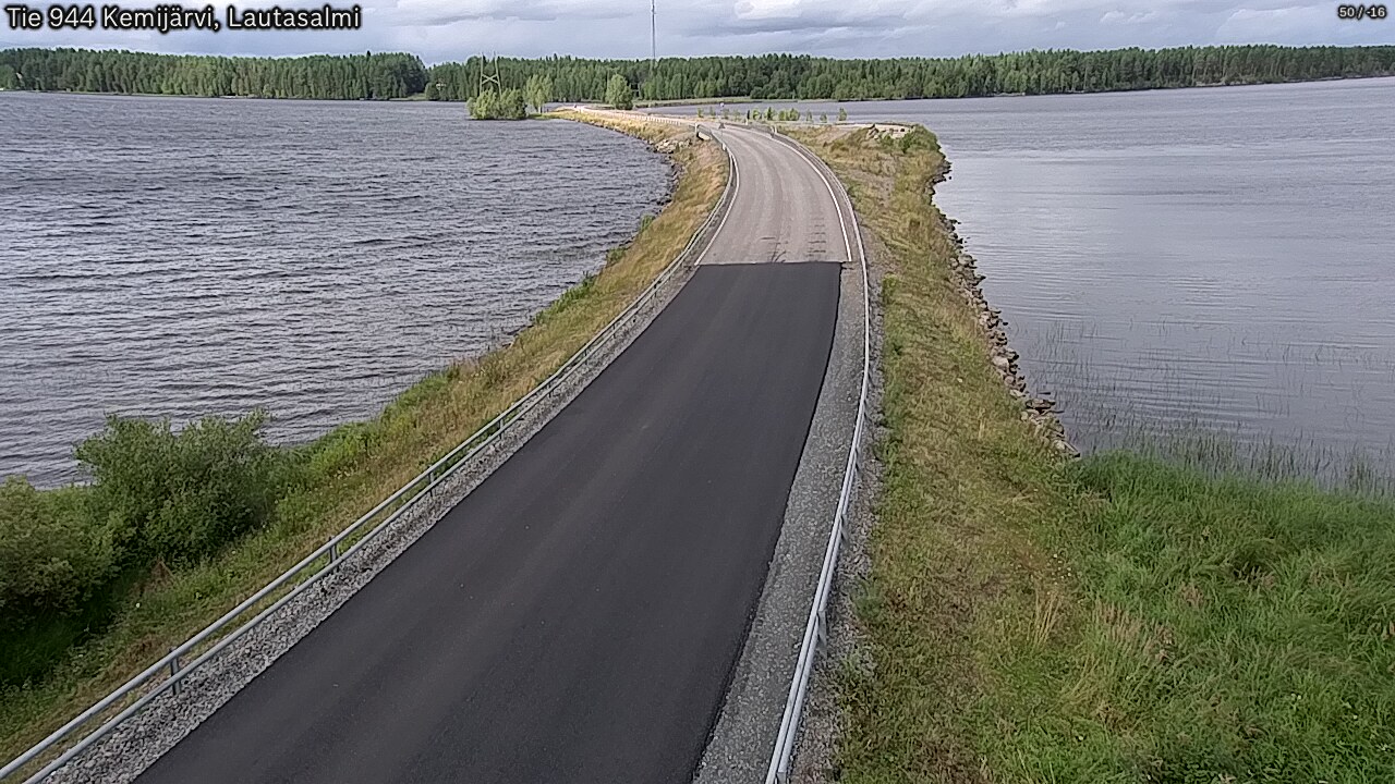 Kelikamerat Kuva Tie 944 Kemijärvi, Lautasalmi, Kemijärvi, Lappi