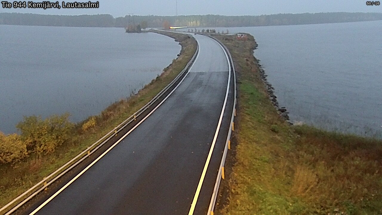 Kelikamerat Kuva Tie 944 Kemijärvi, Lautasalmi, Kemijärvi, Lappi