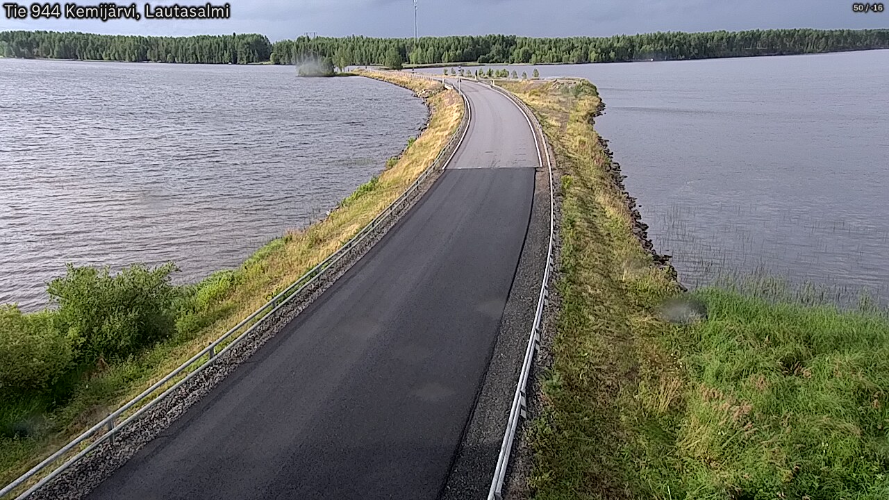 Kelikamerat Kuva Tie 944 Kemijärvi, Lautasalmi, Kemijärvi, Lappi