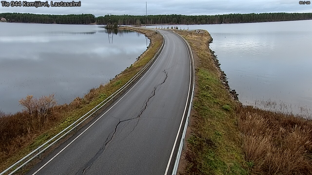 Kelikamerat Kuva Tie 944 Kemijärvi, Lautasalmi, Kemijärvi, Lappi