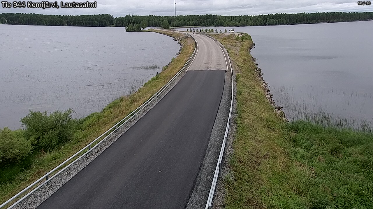 Kelikamerat Kuva Tie 944 Kemijärvi, Lautasalmi, Kemijärvi, Lappi