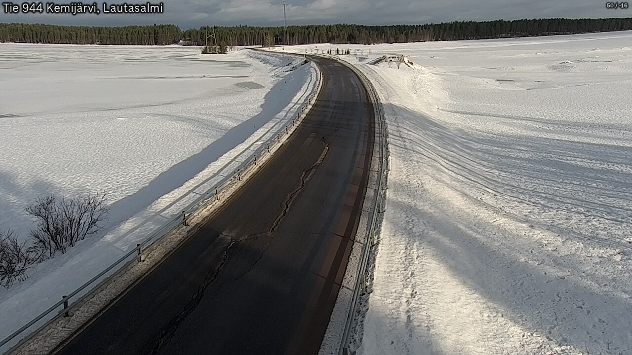 Kelikamerat Kuva Tie 944 Kemijärvi, Lautasalmi, Kemijärvi, Lappi