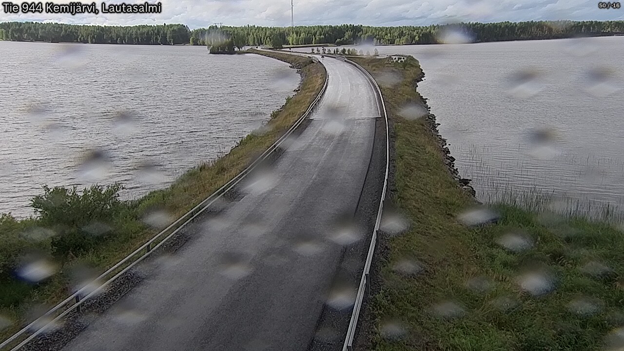 Kelikamerat Kuva Tie 944 Kemijärvi, Lautasalmi, Kemijärvi, Lappi