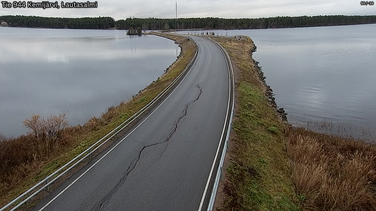 Kelikamerat Kuva Tie 944 Kemijärvi, Lautasalmi, Kemijärvi, Lappi