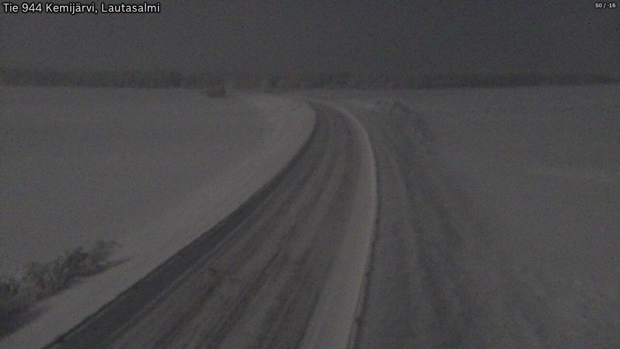 Kelikamerat Kuva Tie 944 Kemijärvi, Lautasalmi, Kemijärvi, Lappi