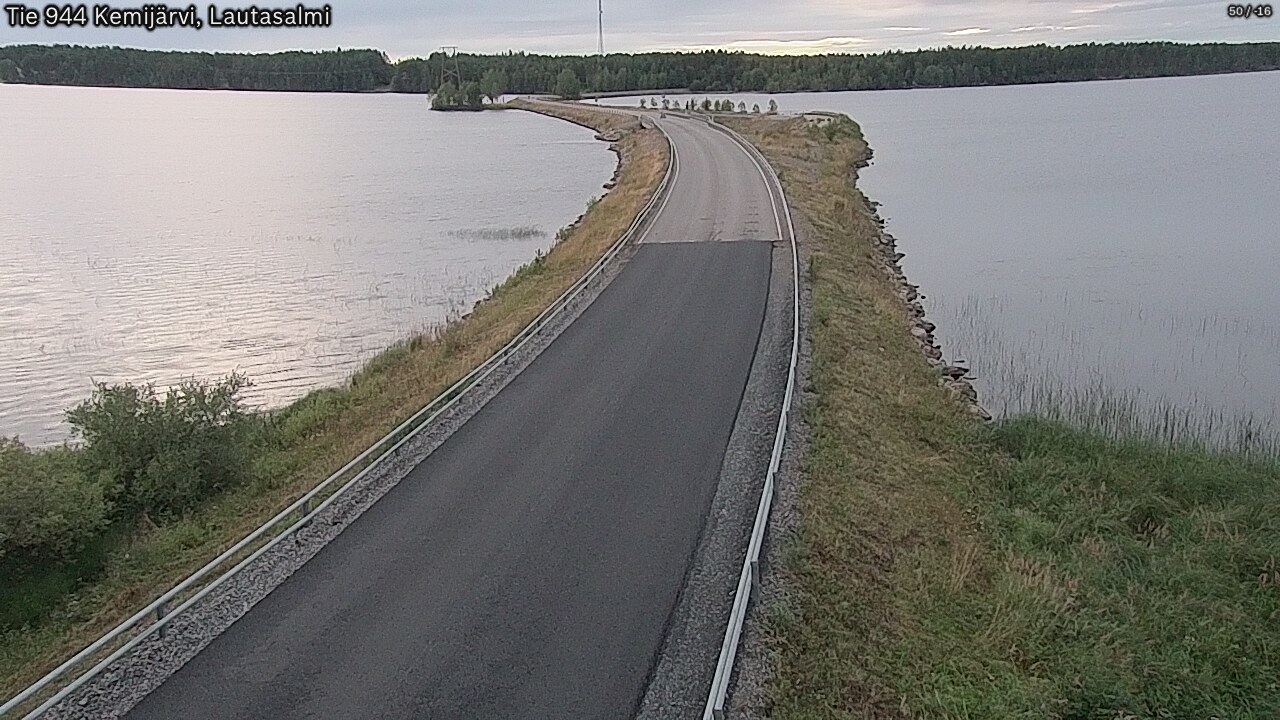 Kelikamerat Kuva Tie 944 Kemijärvi, Lautasalmi, Kemijärvi, Lappi