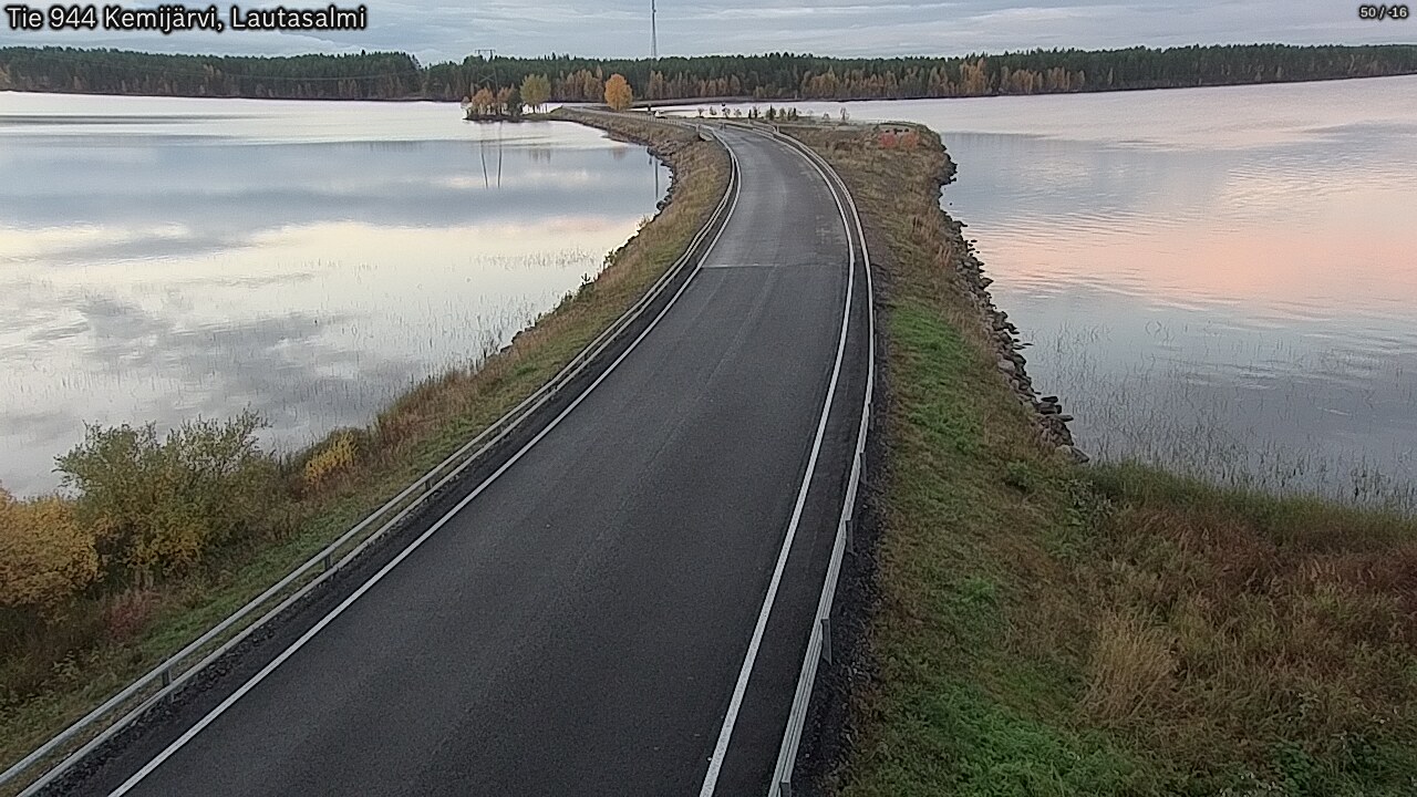 Kelikamerat Kuva Tie 944 Kemijärvi, Lautasalmi, Kemijärvi, Lappi