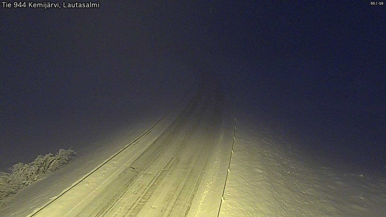 Kelikamerat Kuva Tie 944 Kemijärvi, Lautasalmi, Kemijärvi, Lappi