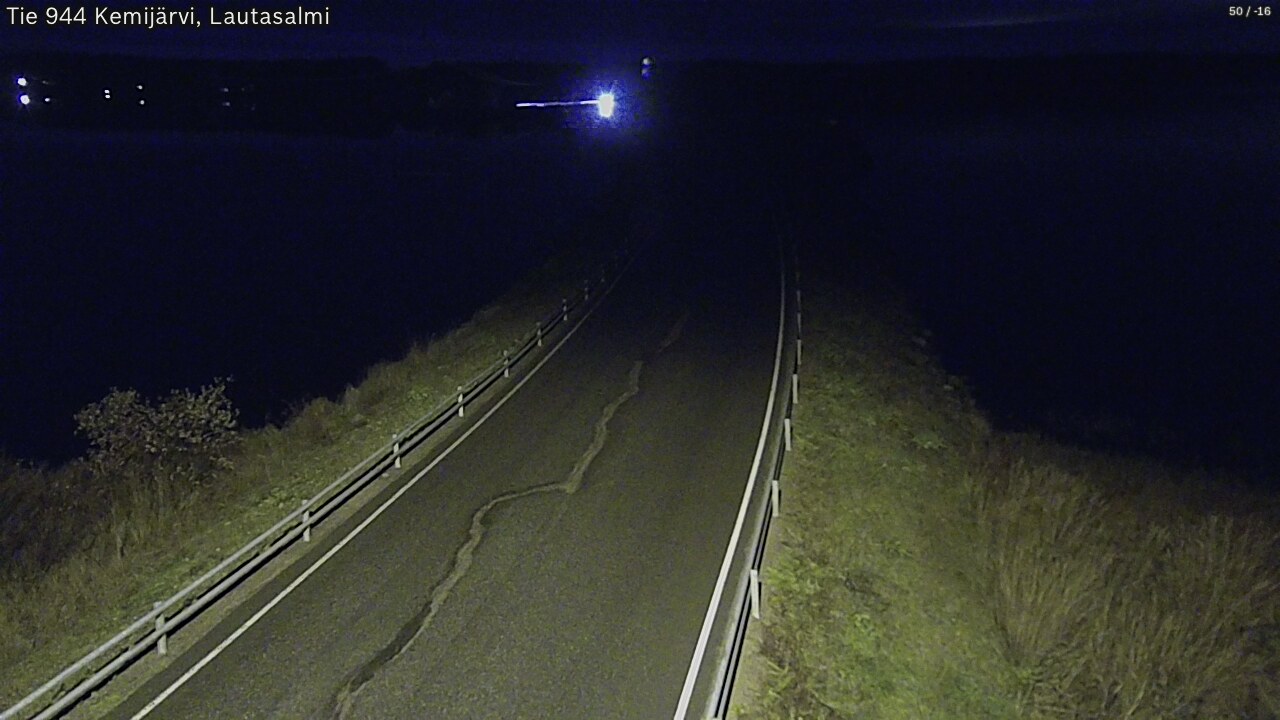 Kelikamerat Kuva Tie 944 Kemijärvi, Lautasalmi, Kemijärvi, Lappi