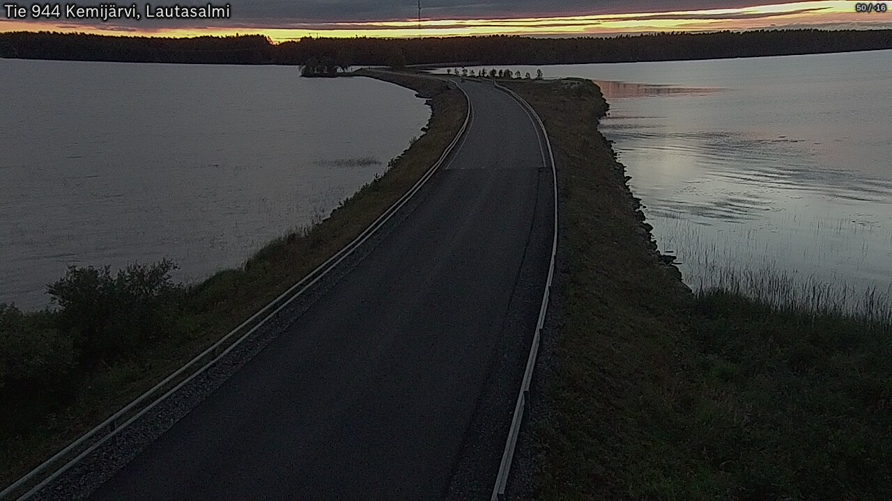 Kelikamerat Kuva Tie 944 Kemijärvi, Lautasalmi, Kemijärvi, Lappi