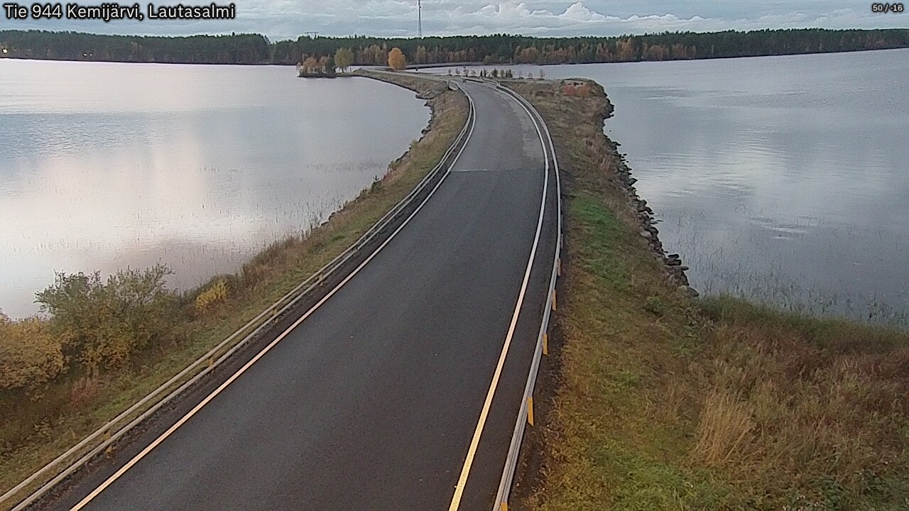 Kelikamerat Kuva Tie 944 Kemijärvi, Lautasalmi, Kemijärvi, Lappi