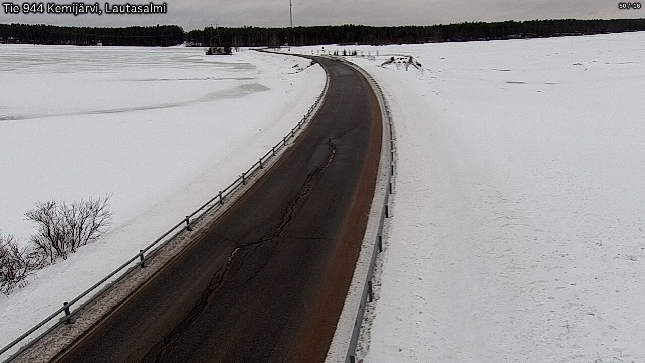 Kelikamerat Kuva Tie 944 Kemijärvi, Lautasalmi, Kemijärvi, Lappi