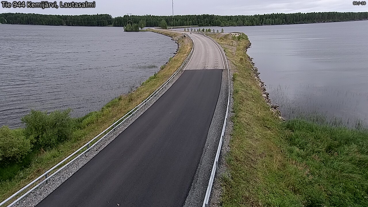 Kelikamerat Kuva Tie 944 Kemijärvi, Lautasalmi, Kemijärvi, Lappi