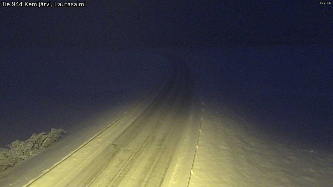 Kelikamerat Kuva Tie 944 Kemijärvi, Lautasalmi, Kemijärvi, Lappi