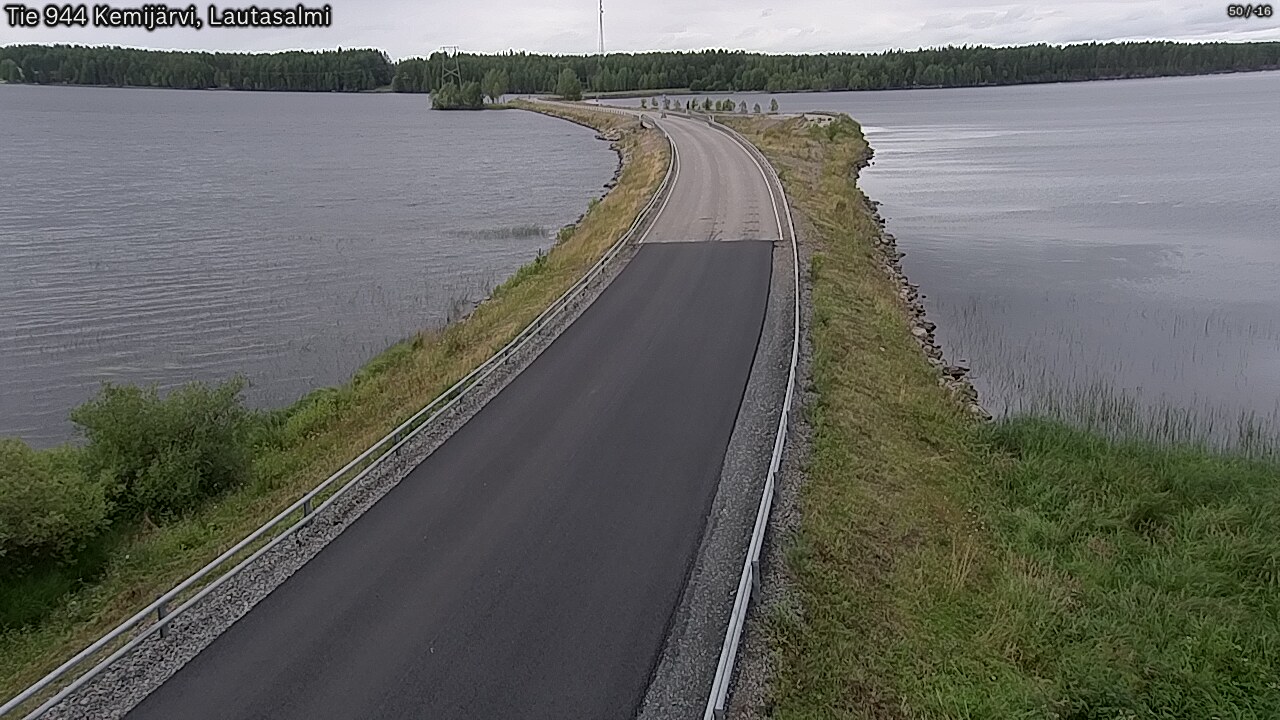 Kelikamerat Kuva Tie 944 Kemijärvi, Lautasalmi, Kemijärvi, Lappi