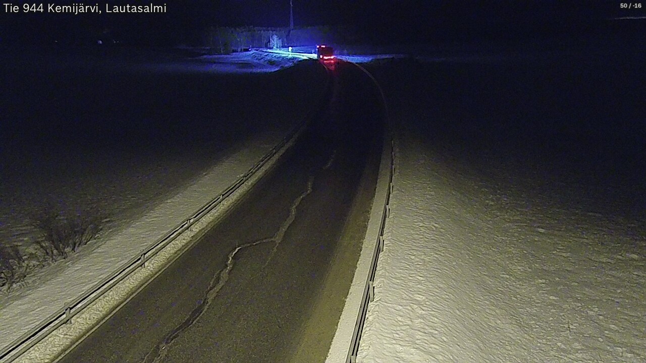 Kelikamerat Kuva Tie 944 Kemijärvi, Lautasalmi, Kemijärvi, Lappi