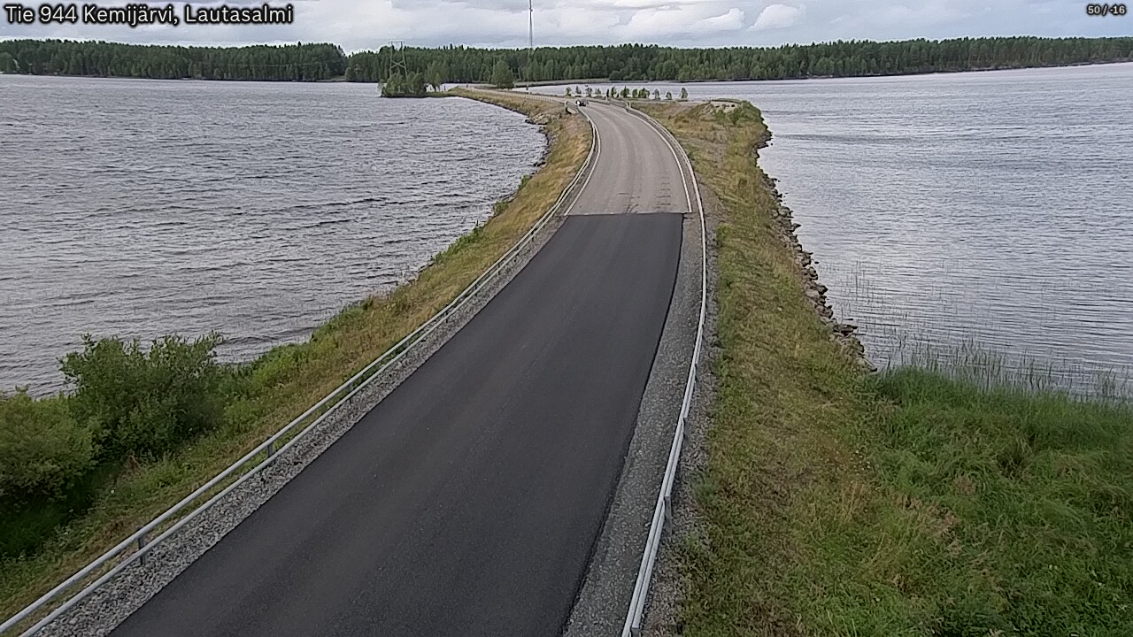 Kelikamerat Kuva Tie 944 Kemijärvi, Lautasalmi, Kemijärvi, Lappi