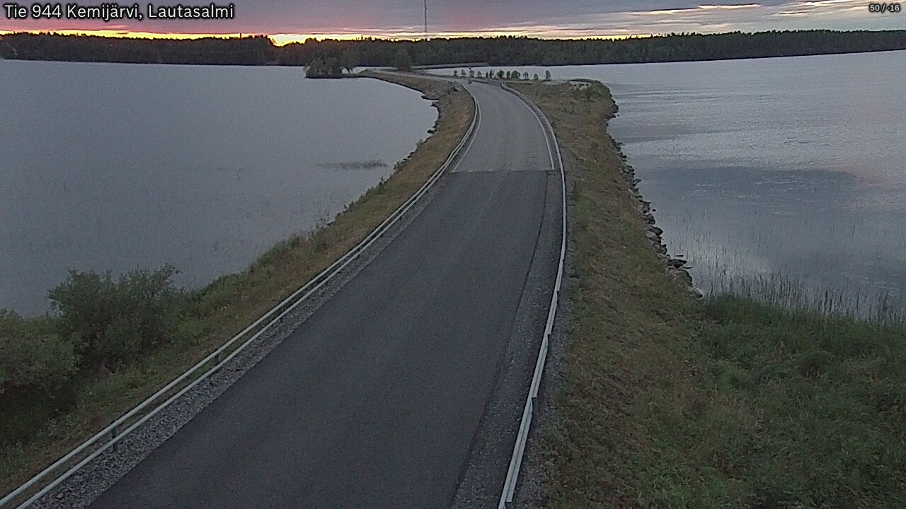 Kelikamerat Kuva Tie 944 Kemijärvi, Lautasalmi, Kemijärvi, Lappi