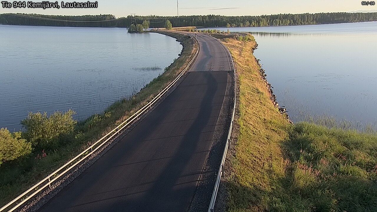 Kelikamerat Kuva Tie 944 Kemijärvi, Lautasalmi, Kemijärvi, Lappi