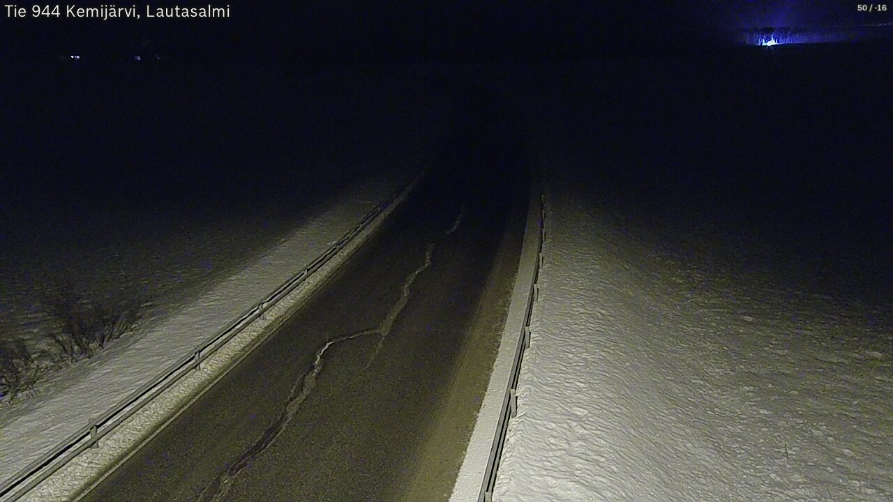 Kelikamerat Kuva Tie 944 Kemijärvi, Lautasalmi, Kemijärvi, Lappi