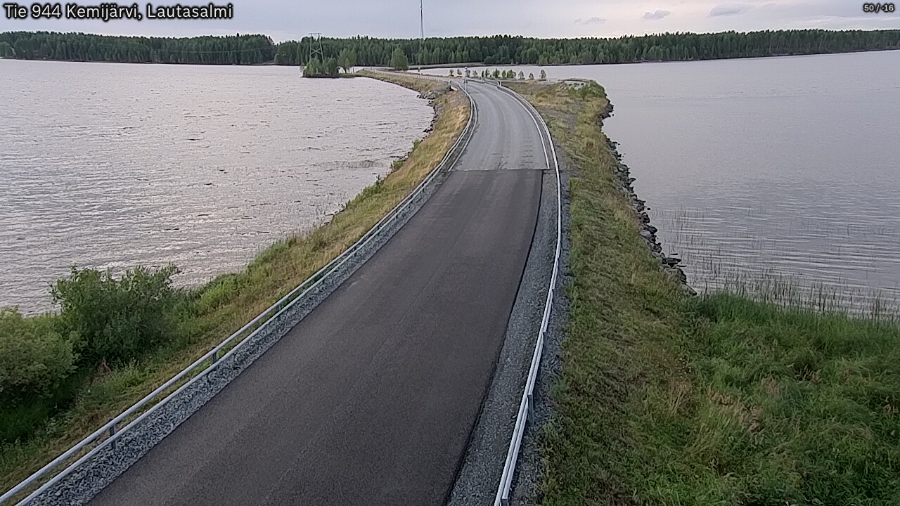 Kelikamerat Kuva Tie 944 Kemijärvi, Lautasalmi, Kemijärvi, Lappi