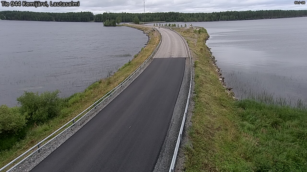 Kelikamerat Kuva Tie 944 Kemijärvi, Lautasalmi, Kemijärvi, Lappi