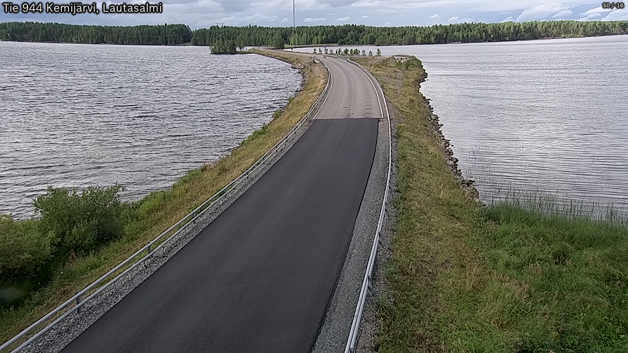 Kelikamerat Kuva Tie 944 Kemijärvi, Lautasalmi, Kemijärvi, Lappi
