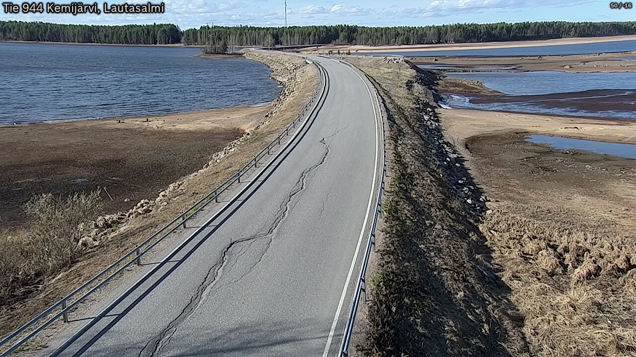 Kelikamerat Kuva Tie 944 Kemijärvi, Lautasalmi, Kemijärvi, Lappi