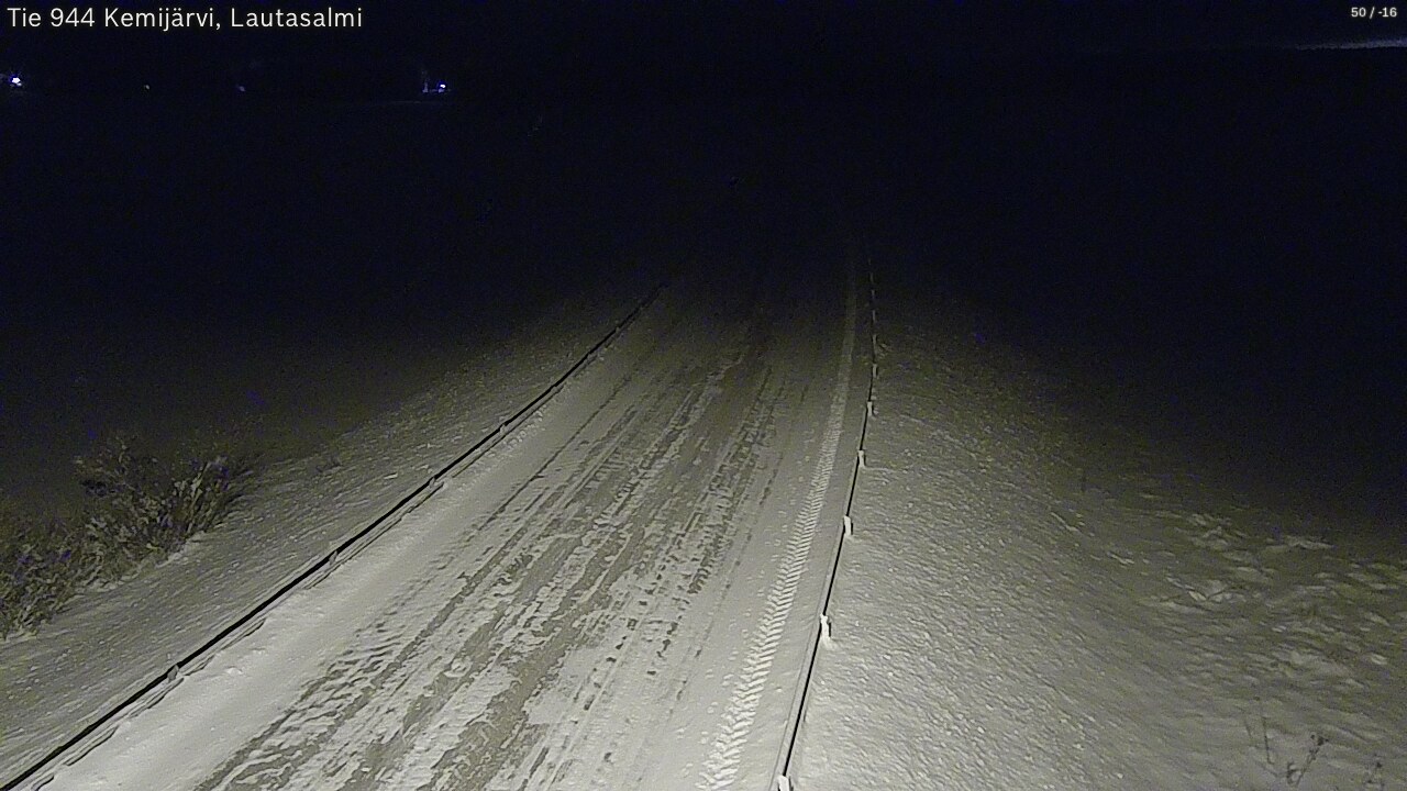 Kelikamerat Kuva Tie 944 Kemijärvi, Lautasalmi, Kemijärvi, Lappi