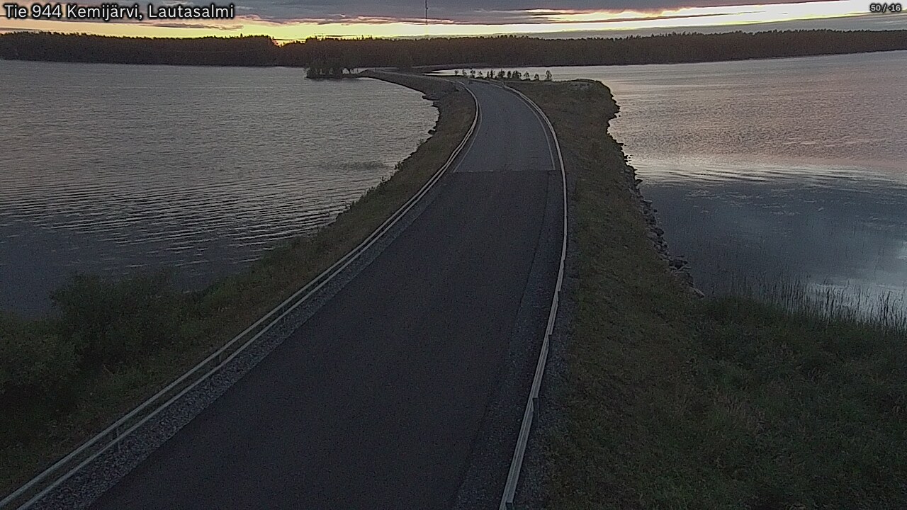 Kelikamerat Kuva Tie 944 Kemijärvi, Lautasalmi, Kemijärvi, Lappi