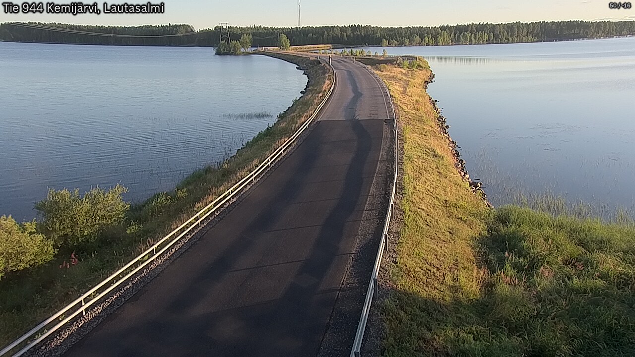Kelikamerat Kuva Tie 944 Kemijärvi, Lautasalmi, Kemijärvi, Lappi