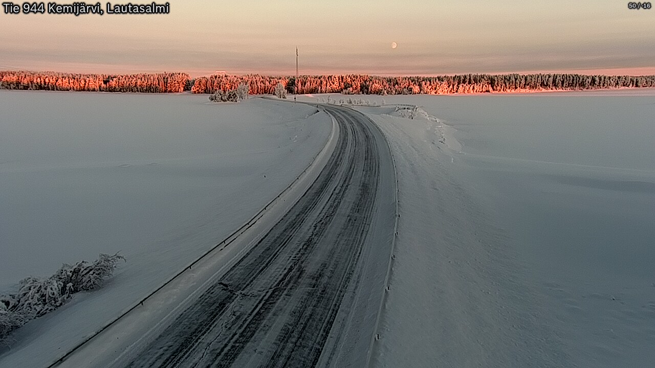 Kelikamerat Kuva Tie 944 Kemijärvi, Lautasalmi, Kemijärvi, Lappi