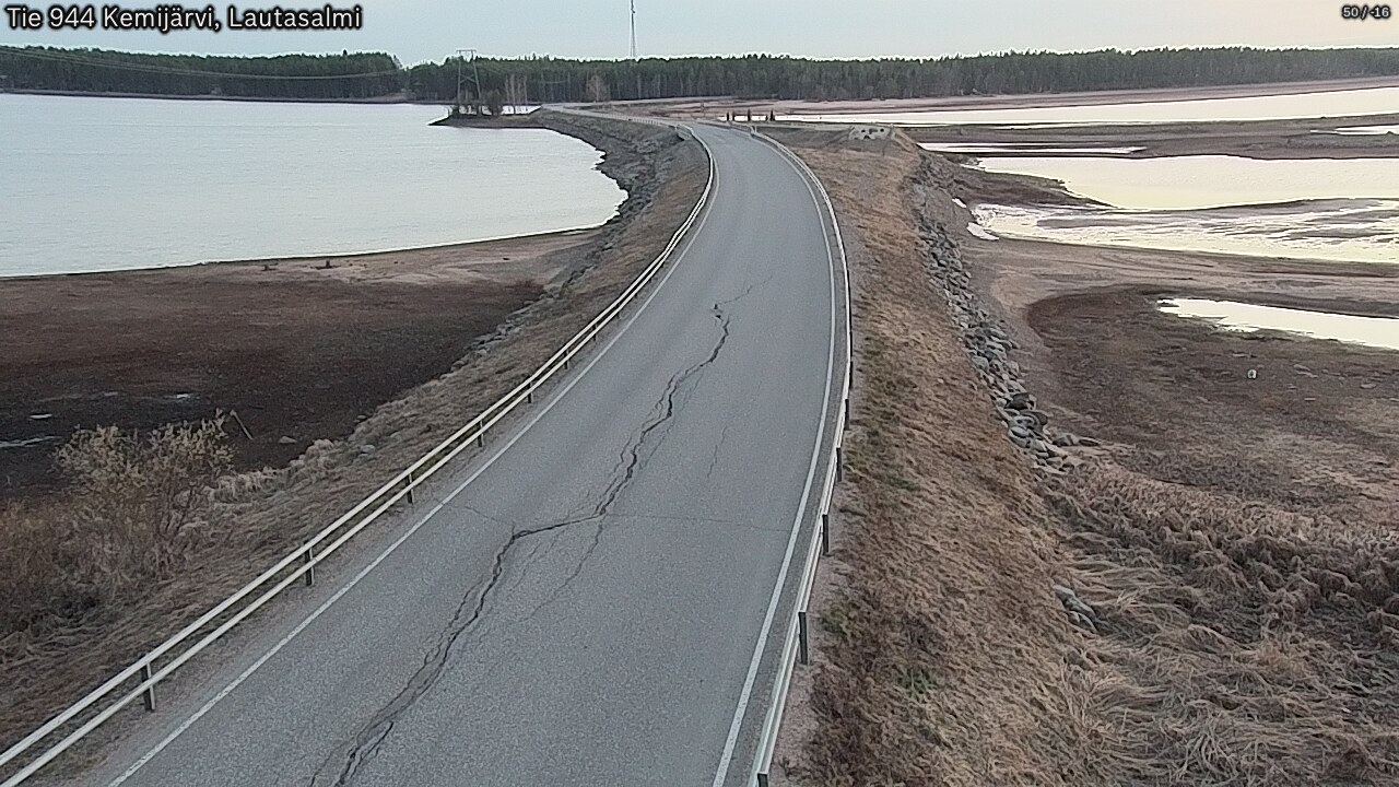 Kelikamerat Kuva Tie 944 Kemijärvi, Lautasalmi, Kemijärvi, Lappi
