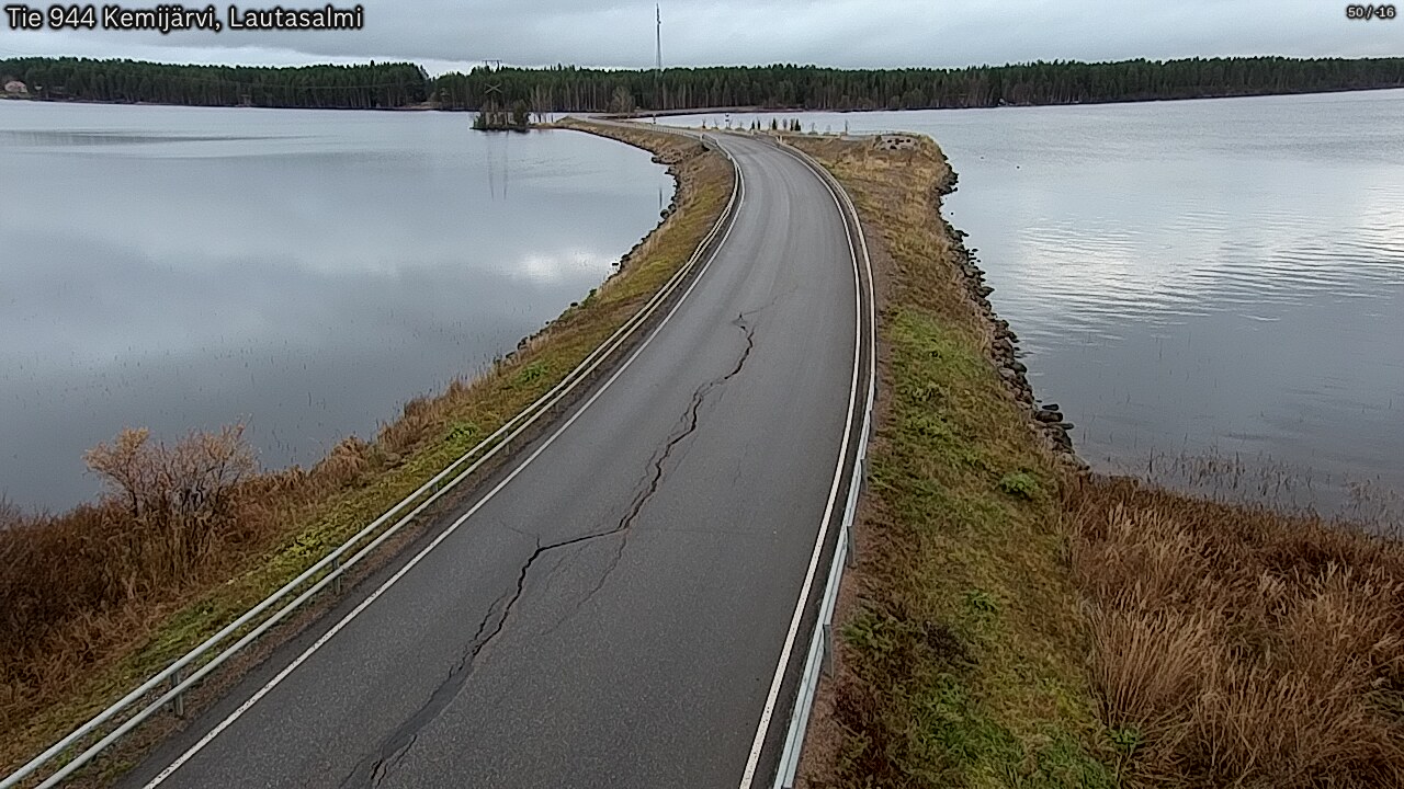 Kelikamerat Kuva Tie 944 Kemijärvi, Lautasalmi, Kemijärvi, Lappi