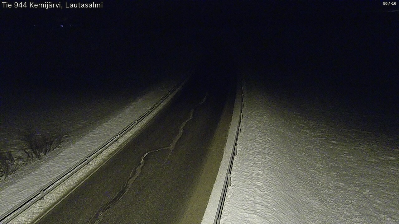 Kelikamerat Kuva Tie 944 Kemijärvi, Lautasalmi, Kemijärvi, Lappi