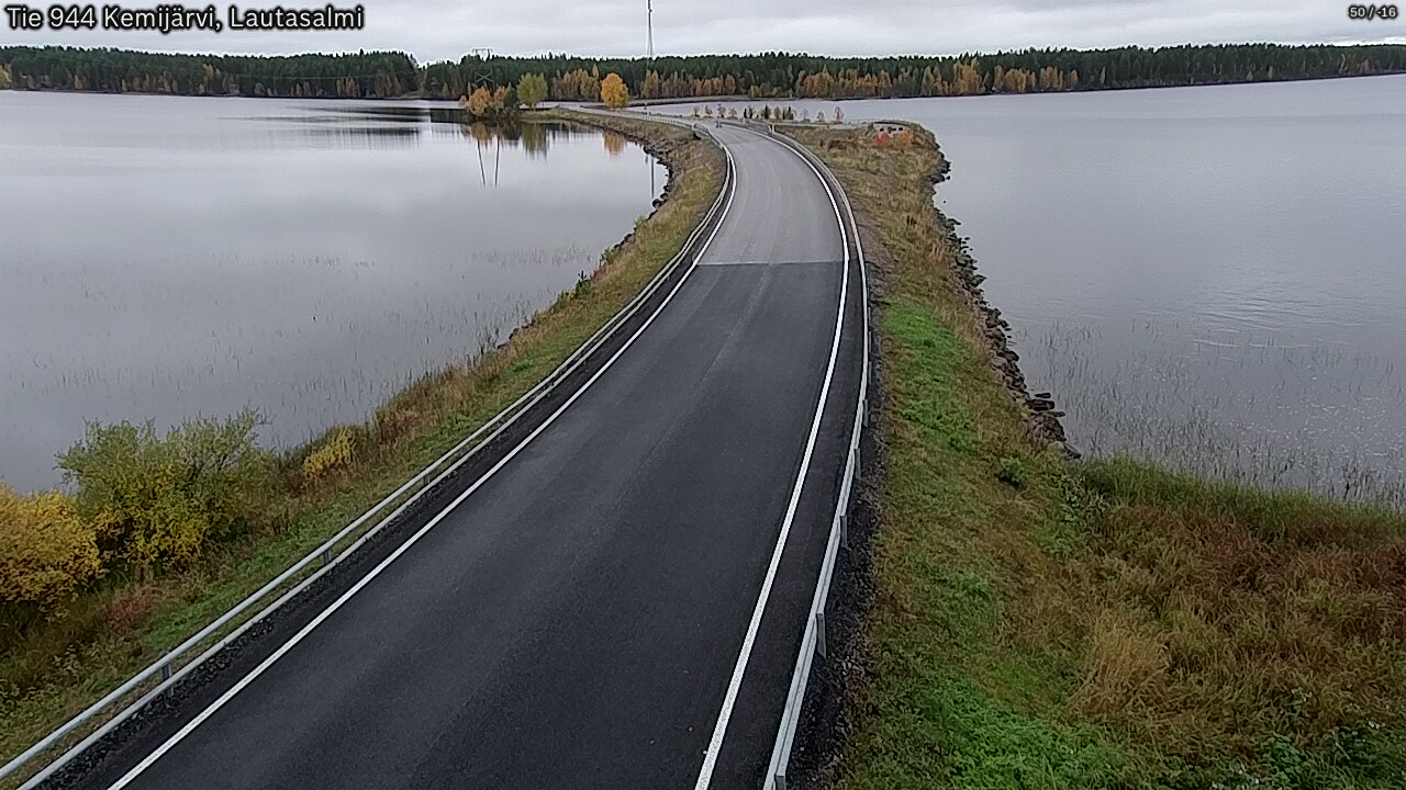 Kelikamerat Kuva Tie 944 Kemijärvi, Lautasalmi, Kemijärvi, Lappi