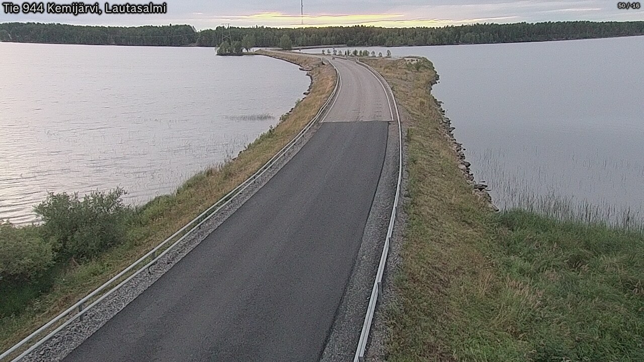 Kelikamerat Kuva Tie 944 Kemijärvi, Lautasalmi, Kemijärvi, Lappi