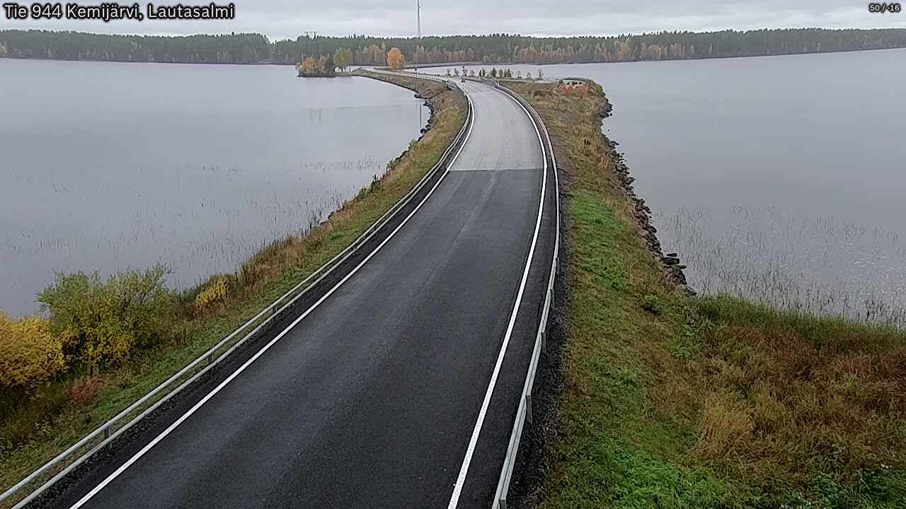 Kelikamerat Kuva Tie 944 Kemijärvi, Lautasalmi, Kemijärvi, Lappi