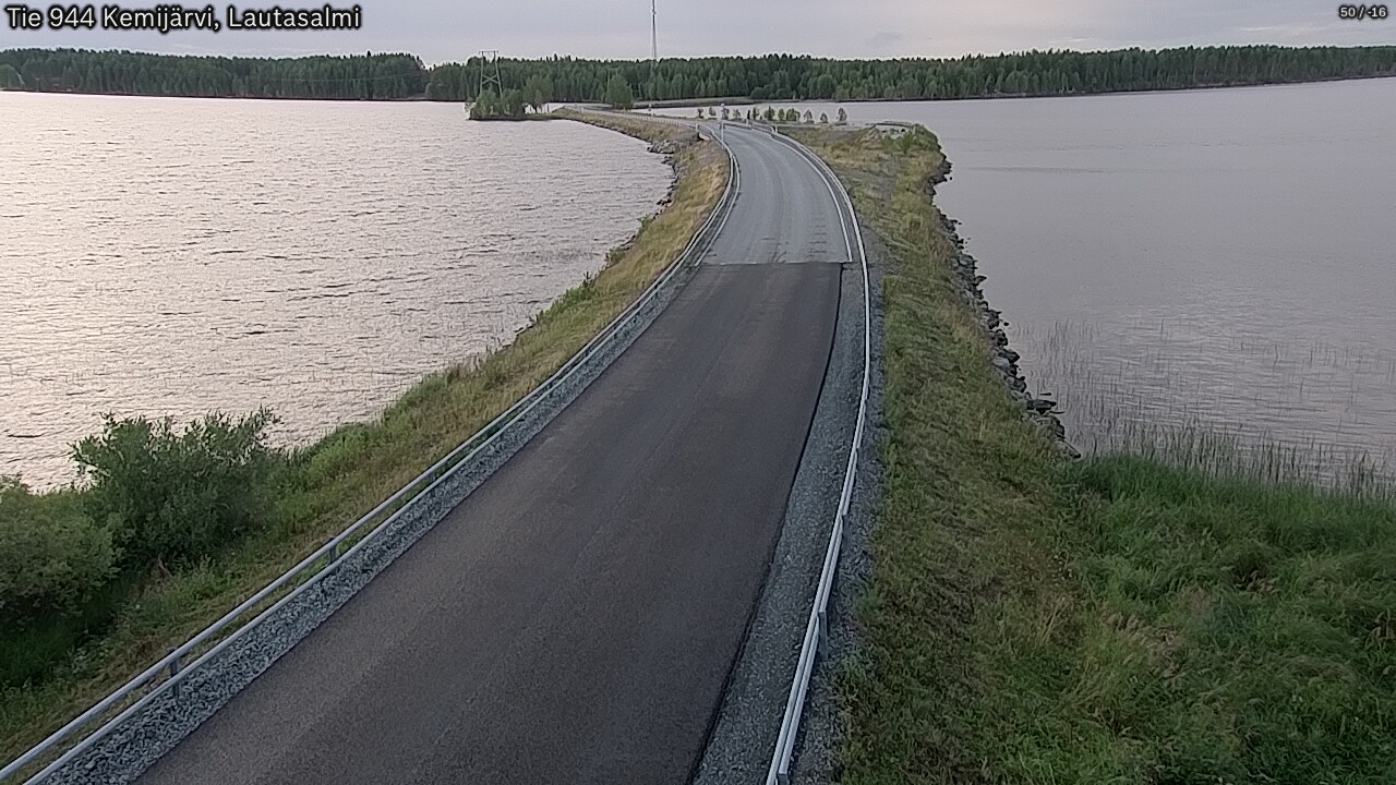 Kelikamerat Kuva Tie 944 Kemijärvi, Lautasalmi, Kemijärvi, Lappi