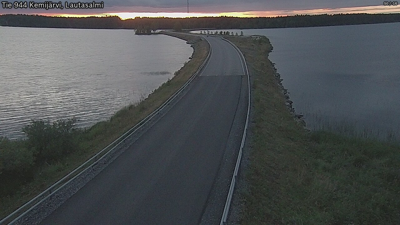 Kelikamerat Kuva Tie 944 Kemijärvi, Lautasalmi, Kemijärvi, Lappi