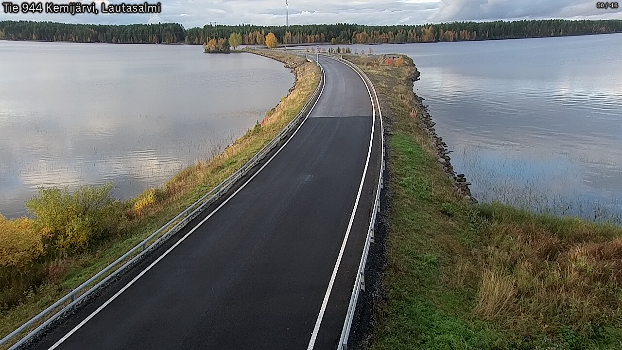 Kelikamerat Kuva Tie 944 Kemijärvi, Lautasalmi, Kemijärvi, Lappi
