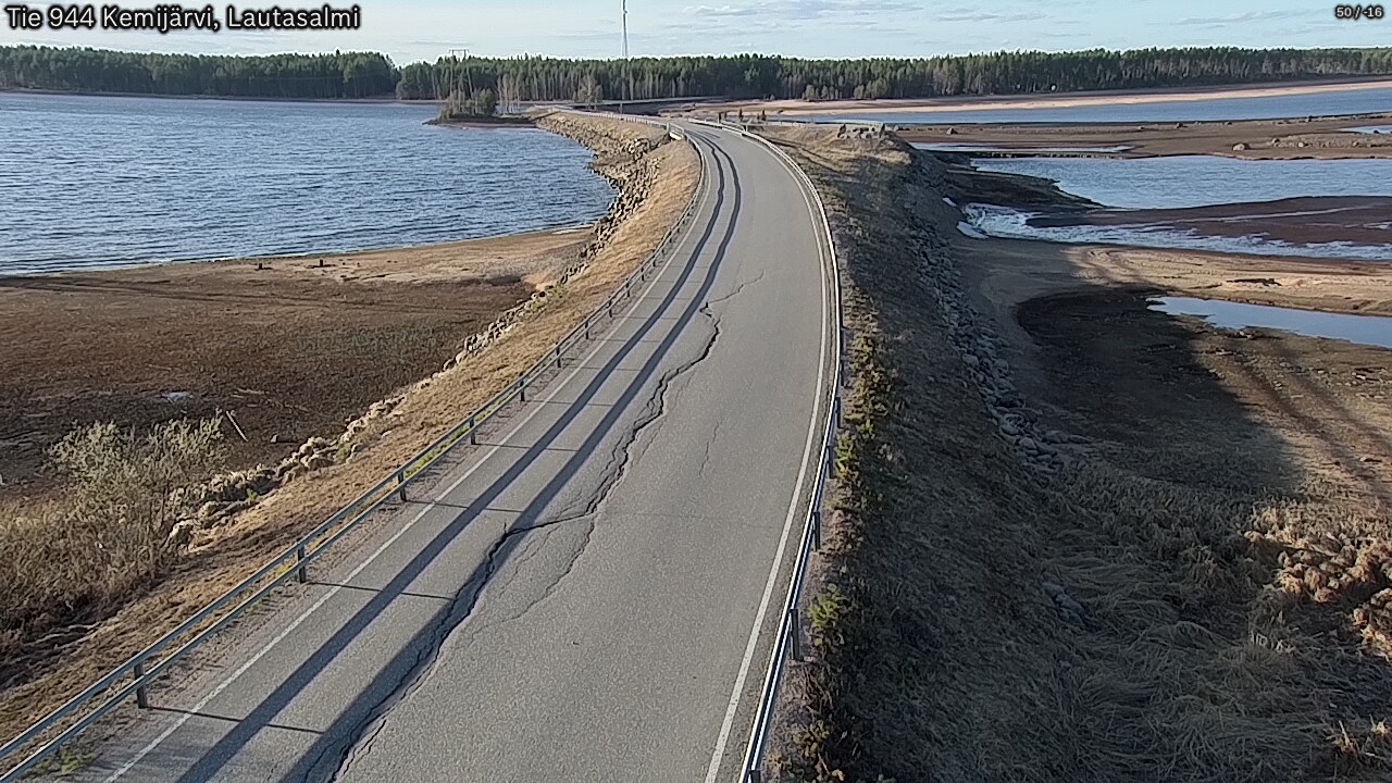 Kelikamerat Kuva Tie 944 Kemijärvi, Lautasalmi, Kemijärvi, Lappi