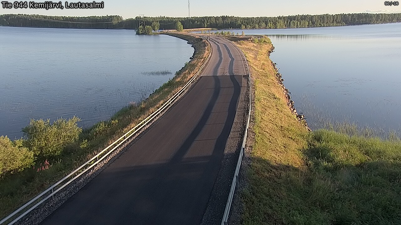 Kelikamerat Kuva Tie 944 Kemijärvi, Lautasalmi, Kemijärvi, Lappi