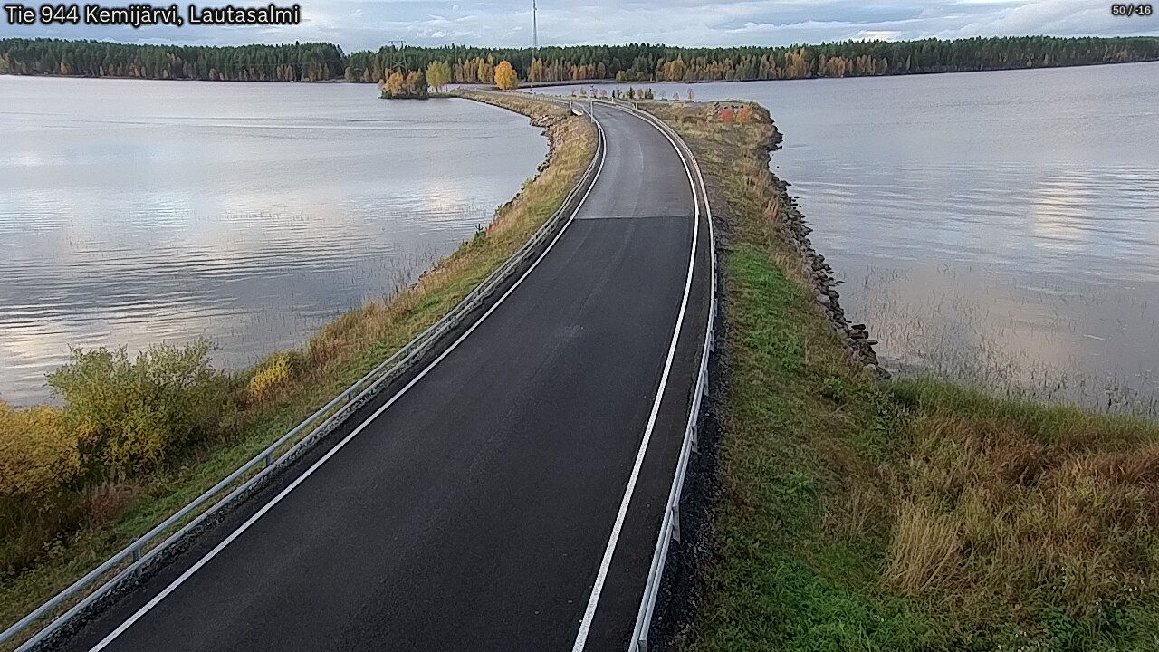 Kelikamerat Kuva Tie 944 Kemijärvi, Lautasalmi, Kemijärvi, Lappi