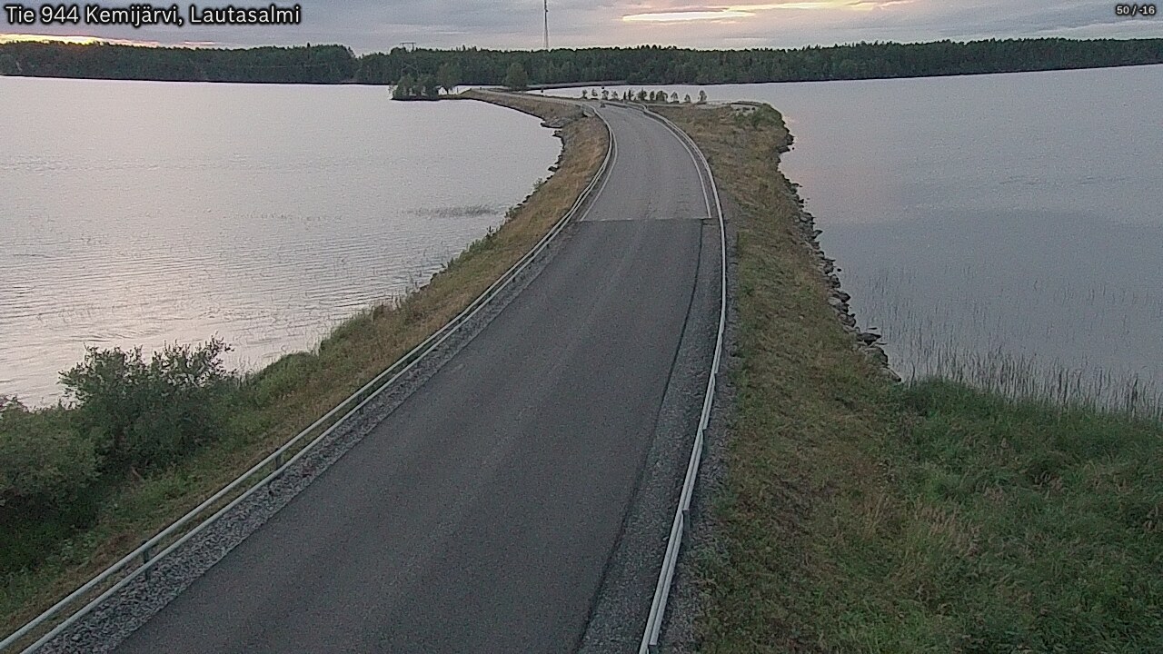 Kelikamerat Kuva Tie 944 Kemijärvi, Lautasalmi, Kemijärvi, Lappi