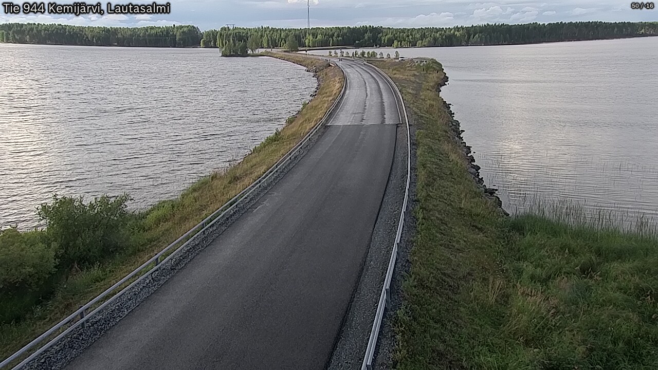 Kelikamerat Kuva Tie 944 Kemijärvi, Lautasalmi, Kemijärvi, Lappi